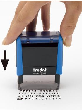 卓达活字自配印章4911 4912 4913 4927typo字母数字组合手帐盖章