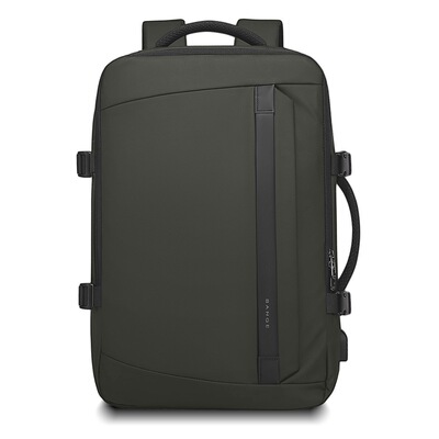 班歌bange男士商务休闲背包大容量17.3寸电脑包出差旅行双肩包男