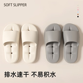 女镂空夏季 家居凉鞋 室内浴室防滑男士 洗澡漏水拖鞋 eva凉拖鞋