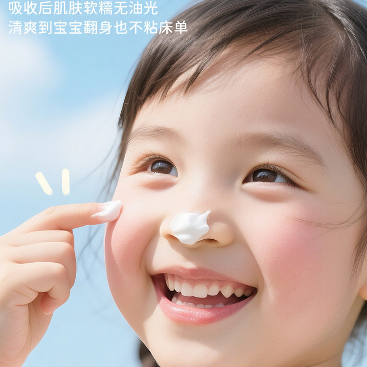 OP维生素原B5积雪草儿童保湿面霜50g补水保湿防干裂滋润面霜