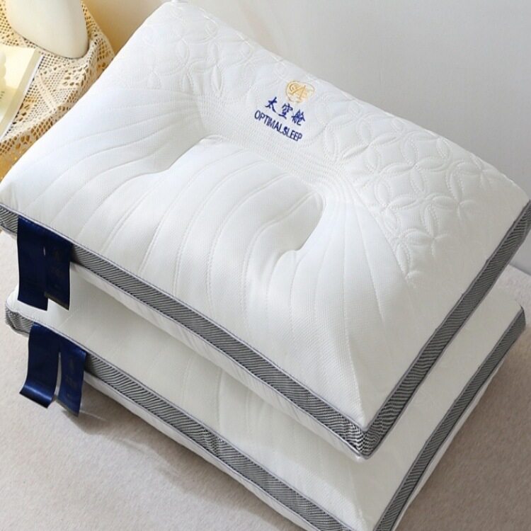 一对装五酒店超软枕羽丝绒单人枕头磨毛护颈枕芯成人枕可水洗