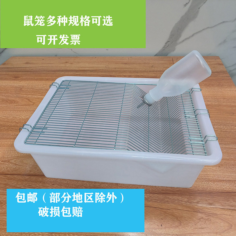 实验小鼠饲养笼小白鼠花枝鼠大鼠笼子盒子繁殖笼盒繁育笼开票其科