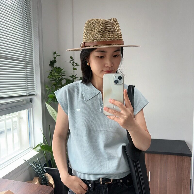 英伦风爵士帽~手工编编织席草高档礼帽夏季草帽