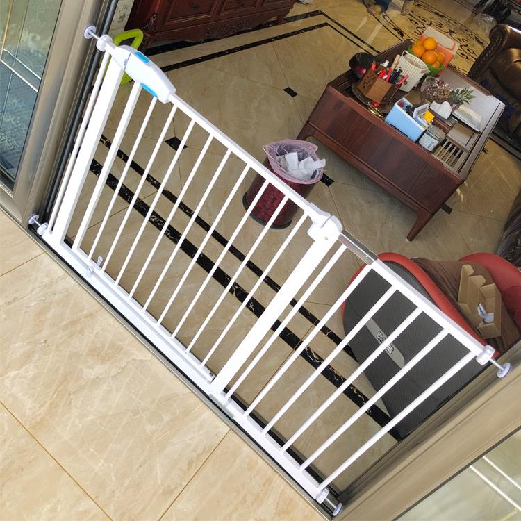 超宽通道婴儿童安全门栏宝宝楼梯防护宠物狗栅栏杆狗围栏加高加宽