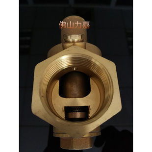 。黄铜 家用自来水减压阀 稳压阀 热净水器正品奥巴银DN15 20 25