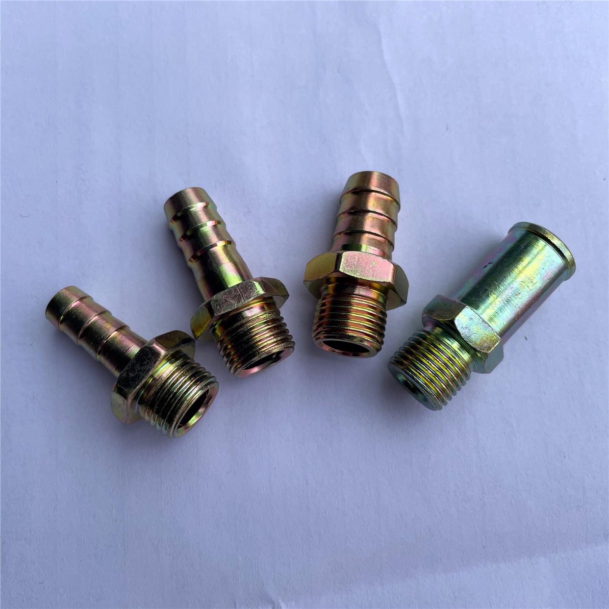 宝塔接头柴油管接头回油管扁平空心螺丝直通液压头组合垫片圆球头