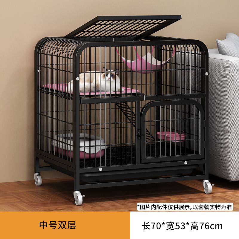猫笼子家用室内猫别墅带厕所清仓大号超大自由空间小型猫咪窝猫舍
