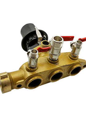 。海顺J32型出水室调压阀大小开关J25直连柱塞泵打药器喷雾机22 6