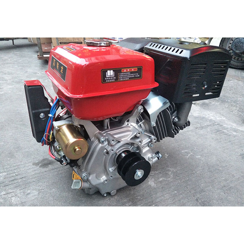 。重庆鼎工联龙15匹190F 13匹188F汽油机电启动 打药水泵喷雾机动