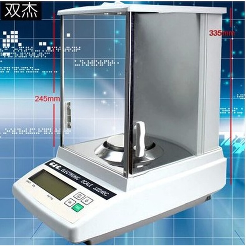 。美国双杰精密电子天平秤JJ124BC JJ224BC 120g220g0.0001g/0.1m