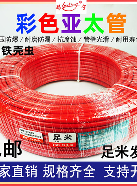 。铁壳虫亚太管TKC尼龙管PA11高压硬气管油管兰 黄红色彩色透明白