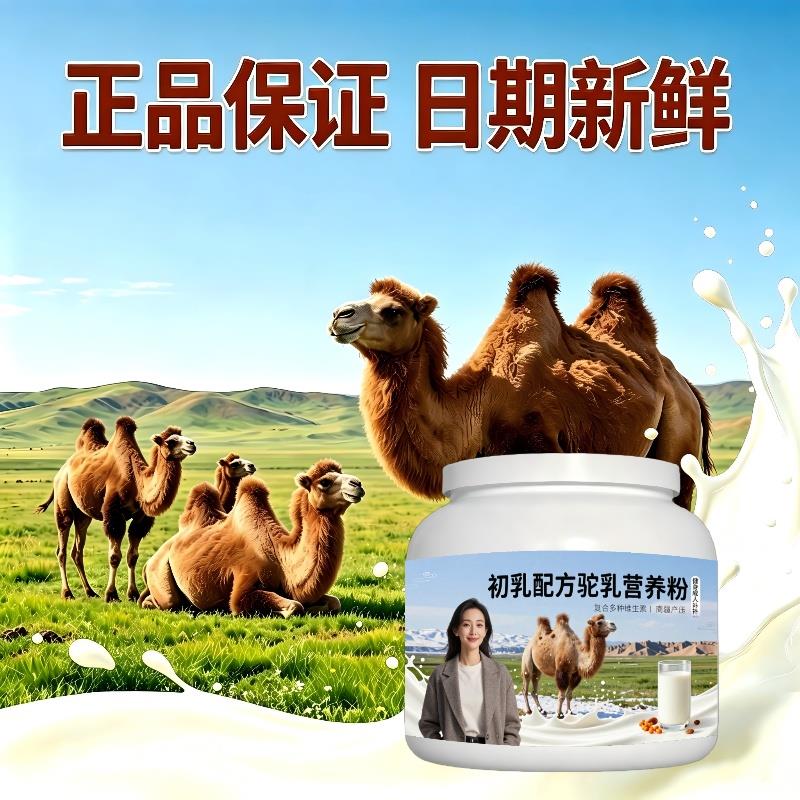 健身初乳驼乳粉运动便携零蔗糖护肠胃驼奶粉丰草牧场官方店专用
