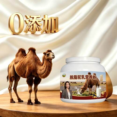 人群脱脂驼乳粉早餐冲饮优质蛋白驼乳粉厂家直销100%正品专用
