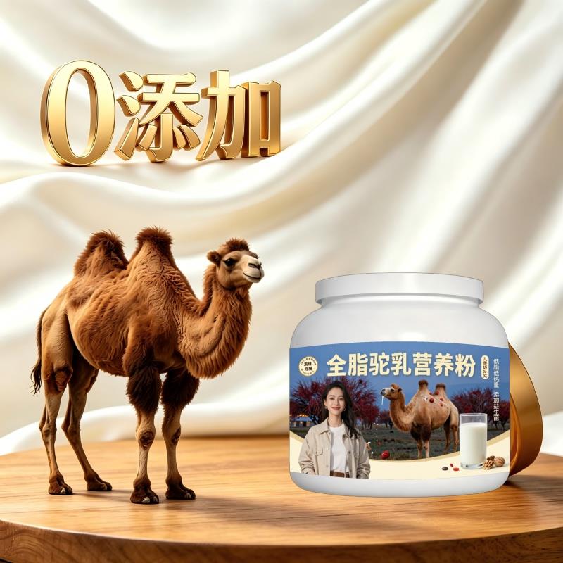 儿童全脂驼乳粉课后高蛋白原生营养驼奶粉沙漠有机官方正品初乳配