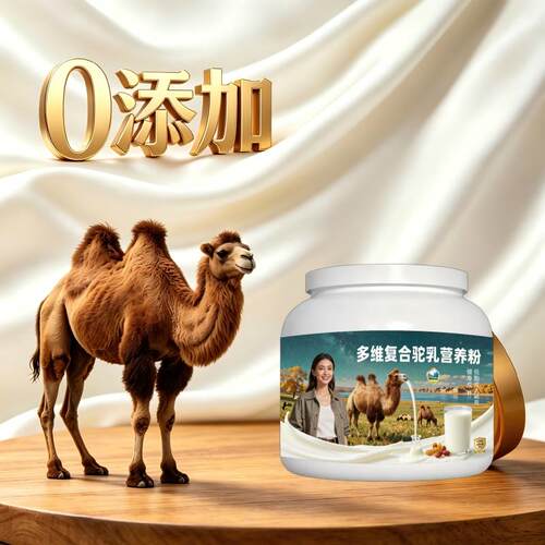 健身多维驼乳粉早餐冲饮高蛋白护肠胃驼乳粉沙漠有机100%正宗