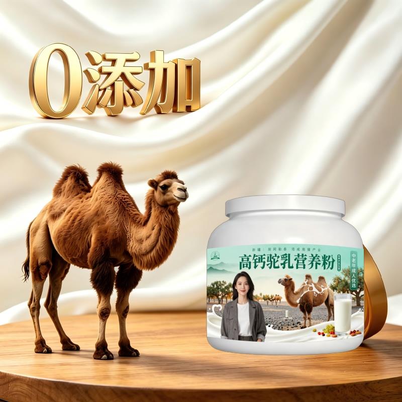 中老年高钙驼乳粉温冲速溶多维低驼奶粉沙漠有机正品初乳配方