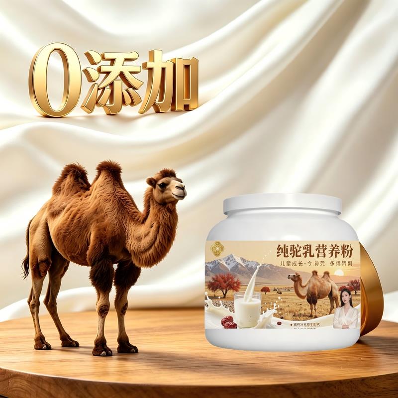 中老年成人纯驼乳粉日常早餐多维粉质细腻驼奶粉直供正宗初乳配方