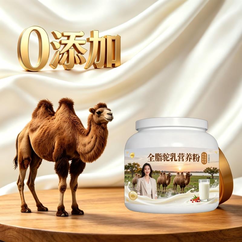 全脂驼乳粉长期饮用零蔗糖驼奶粉原产地100%正品初乳配方