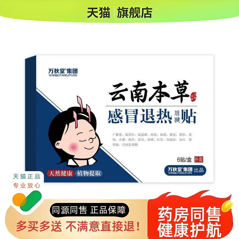 感冒贴退烧贴降温头痛散热感冒贴家中常备成人贴