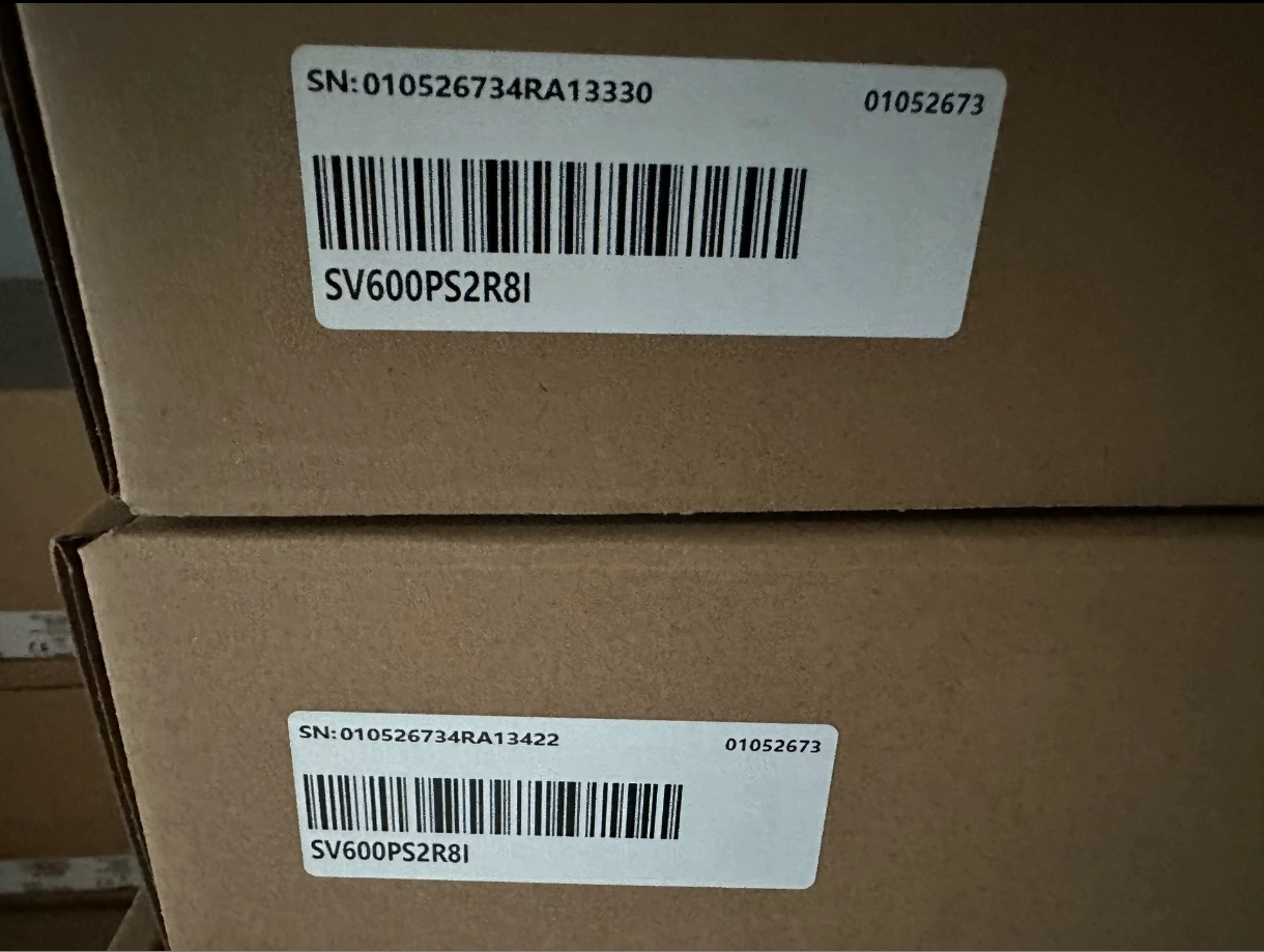 拍前询价:汇川 伺服驱动器 SV600PS2R8I 内外包装盒码一致 全新