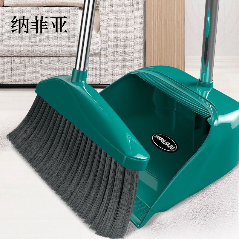簸箕加厚熟胶耐摔家用垃圾铲大撮箕单个畚斗扫地撮子扫把组合套装
