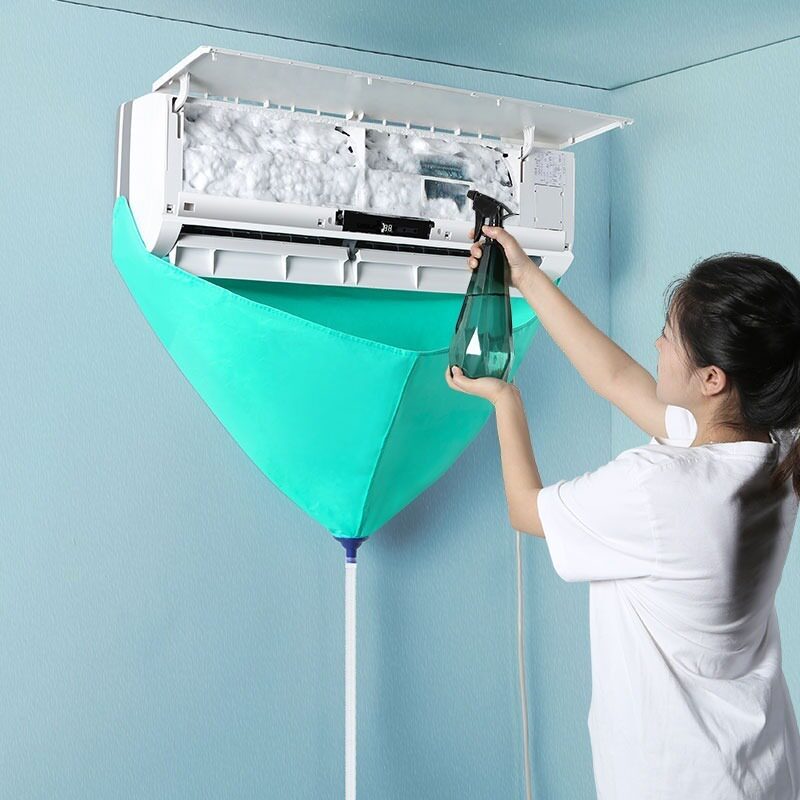 空调清洗工具全套接水袋接水罩子挂机内机清洁防护神器套装防水罩