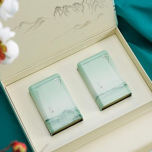 绿茶包装盒空礼盒永川秀芽茶叶礼盒装空盒南京雨花茶通用包装盒子