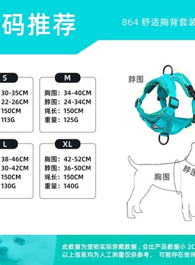 气狗键链新款狗狗牵引绳背绳心式宠物e54a0ea反猫咪胸背带光透遛