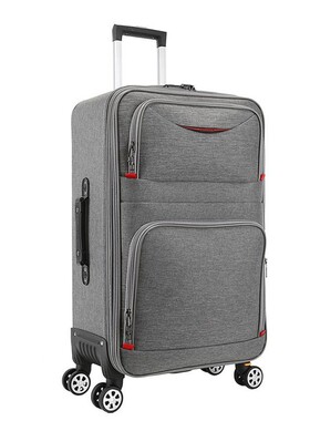 大容量行箱男结实女耐用拉杆李箱牛皮ABT箱28寸津布万向轮旅行箱