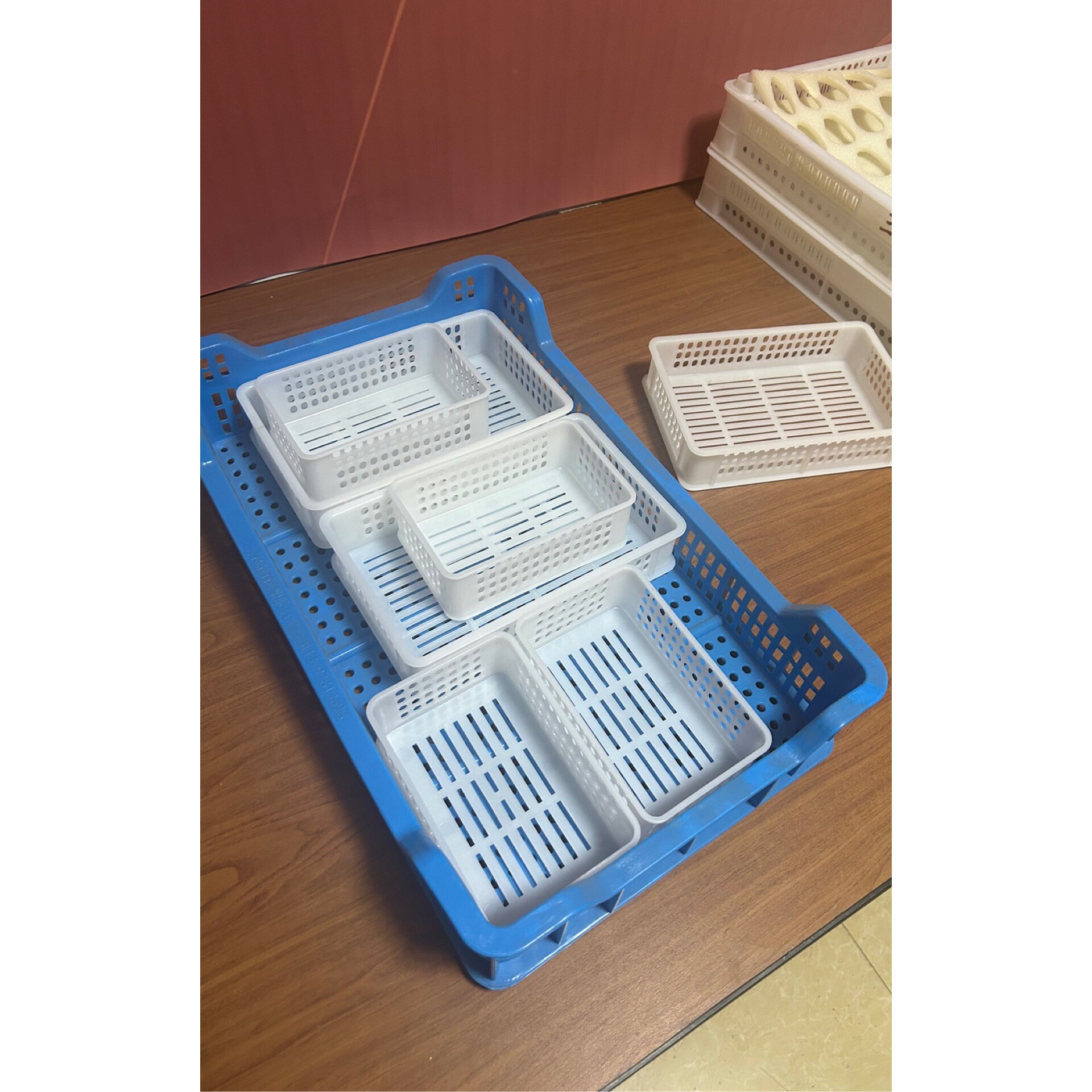 蓝莓小筐1斤装2斤装厂家塑料蓝莓果筐分级采摘