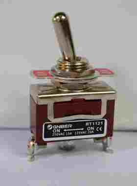 冈本工控 一极二通型摇柄钮子开关 RT-1121