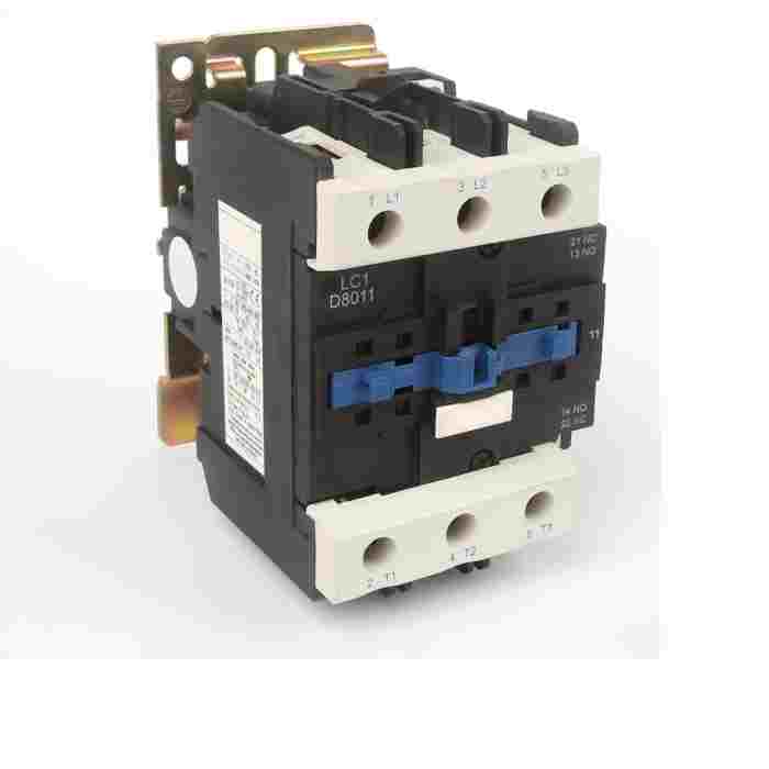 三相银点经济型低压交流接触器 LC1-D80 CJX2-8011