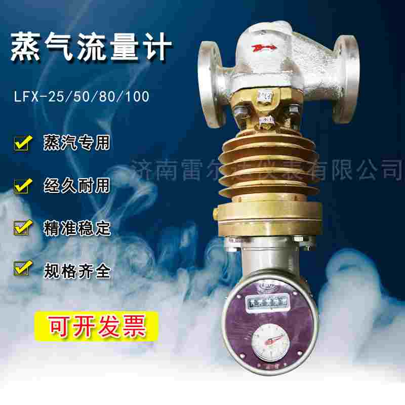 蒸汽流量计旋翼式蒸汽计量表机械蒸汽表LFX50 LFX25 LFX80 LFX100