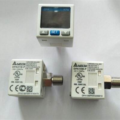 台达压力表压力开关数显压力传感器DPA01N-P/10M-P/P-P压力表正压