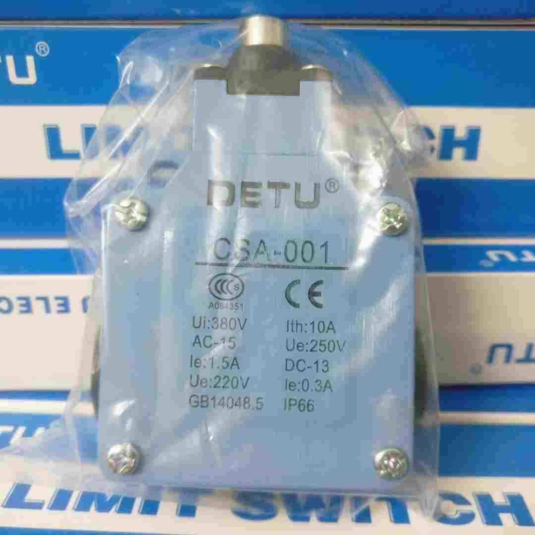 德图DETU 限位控制行程开关柱塞按压型 CSA-001