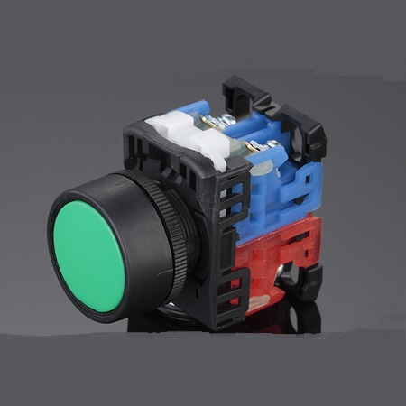 LA128富士款平头复位按钮开关AR22-FOR11