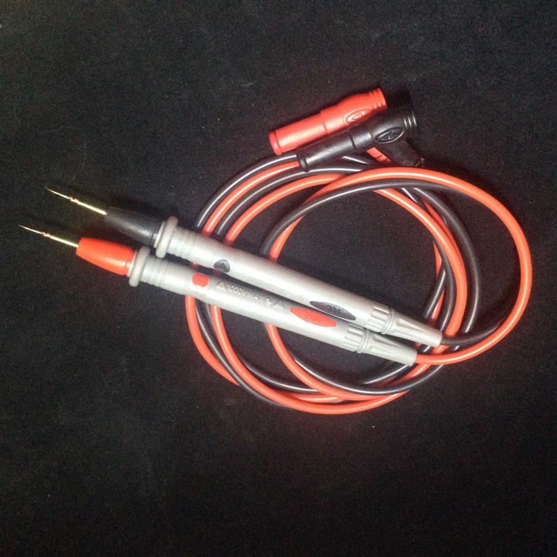 特细特尖表笔 镀金铜针表笔 数字万用表通用表笔 1000V/20A