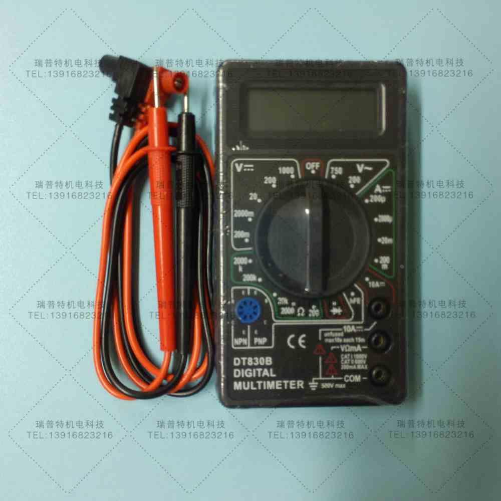 经济实用数字显示万用表 便携式液晶显示万表  只要18元