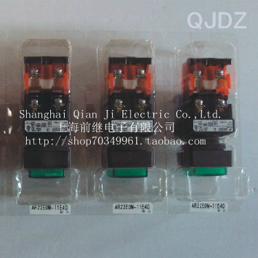 原装进口【日本富士】AR22EOM-11E3 22 凸头方形带灯按钮