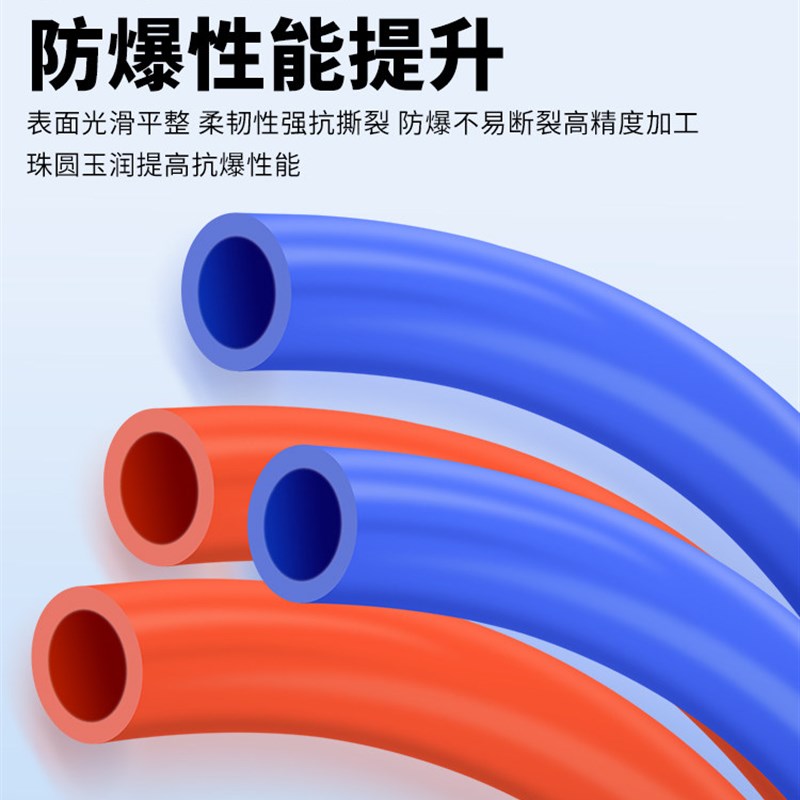 热销PU弹簧气管软管气泵螺旋伸缩管空压机气动高压风管吹尘枪8/10