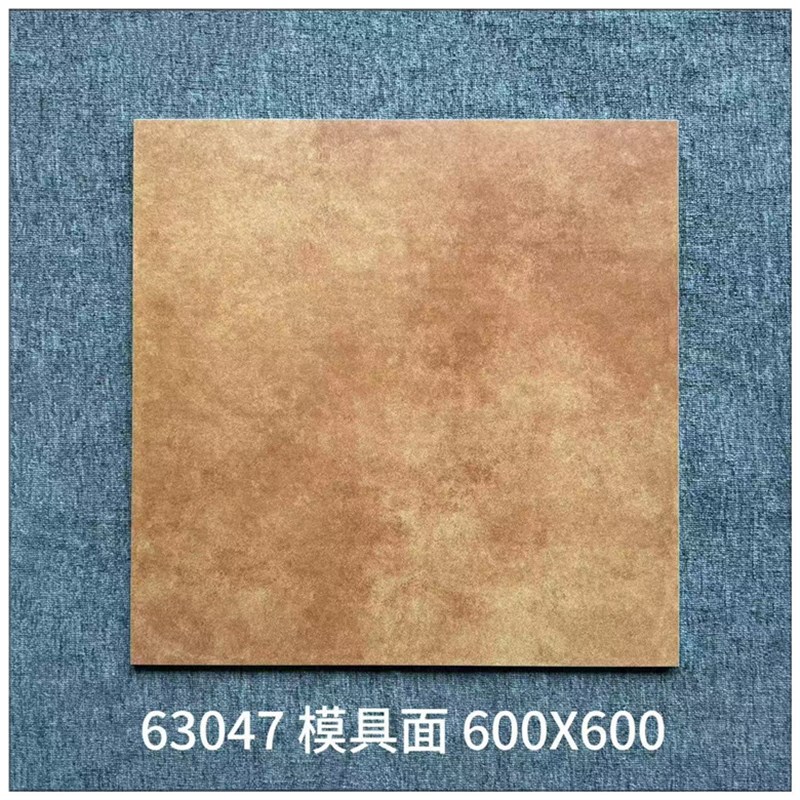 热销美式乡村覆古砖600X600直角别墅客厅彷古磁砖阳台庭院防滑地