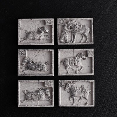 热销昭陵六骏国宝回家流失海外的国宝冰箱贴文创