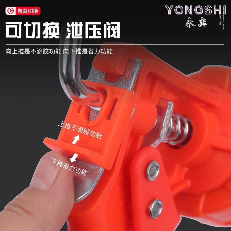 热销塑料手动结构胶枪压胶枪家用手动玻璃工具装修门窗防滴漏硅胶
