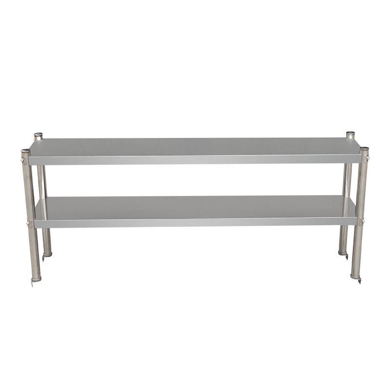 热销304不锈钢厨房台面立架工作台多层加厚货架操作台上置物架商