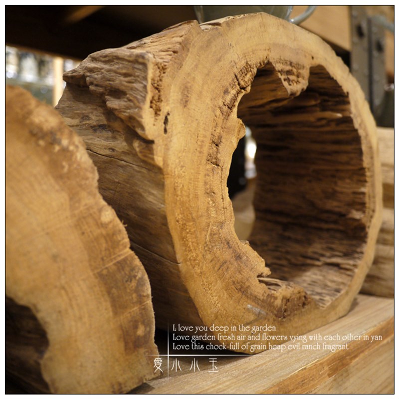 急速发货千年风化木原生态创意枯木摆件佛像底座茶社中式原木摆设