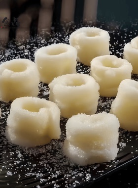 厨世伯中式甜甜圈手工白糖糕半成品300g油炸点心小吃酒店商用食材