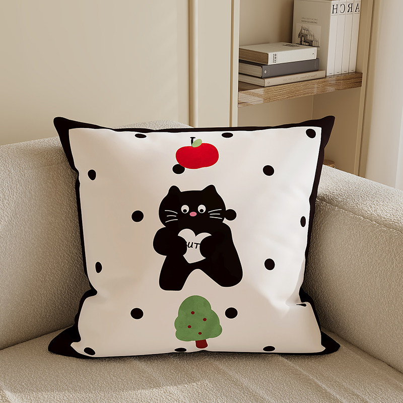 圣诞节卡通沙发抱枕含芯轻奢高级感客厅卧室家用床头靠垫床上靠枕