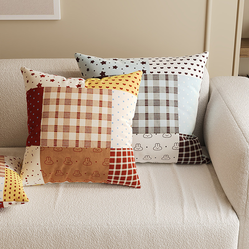 复古抱枕轻奢靠枕床上床头客厅沙发抱枕套靠垫靠背腰靠含芯可拆洗,居家布艺,靠垫/抱枕,淘宝优惠券,粉丝福利购,淘宝优惠卷