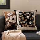 中古风沙发靠枕复古家用抱枕床头床上靠枕靠垫飘窗靠背含芯可拆洗