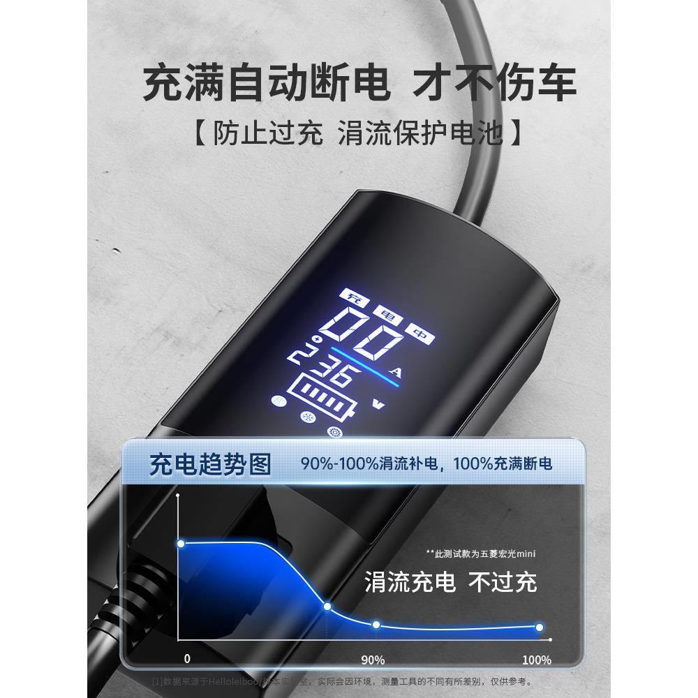 接地宝五菱宏光mini迷你miniev新能源充电转换器专用地线宝接电宝